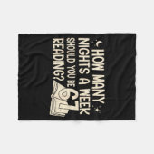 Couverture Polaire Funny Reading 67 Six Seven Meme Englieacher Book L (Devant (Horizontal))