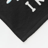 Couverture Polaire Funny Reindeer Carrot Hoarder Christmas Design  (Coin)