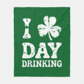 Couverture Polaire Funny Saint Patricks Day Party St Pats Drôle Drôle (Devant)