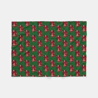 Couverture Polaire Funny Santa Claus Fraise Farmer