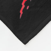 Couverture Polaire Funny Santa Hockey Christmas Retro Winter Player X (Coin)