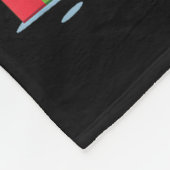 Couverture Polaire Funny Santa Playing Cello Holiday Chrismas Xmas Pa (Coin)