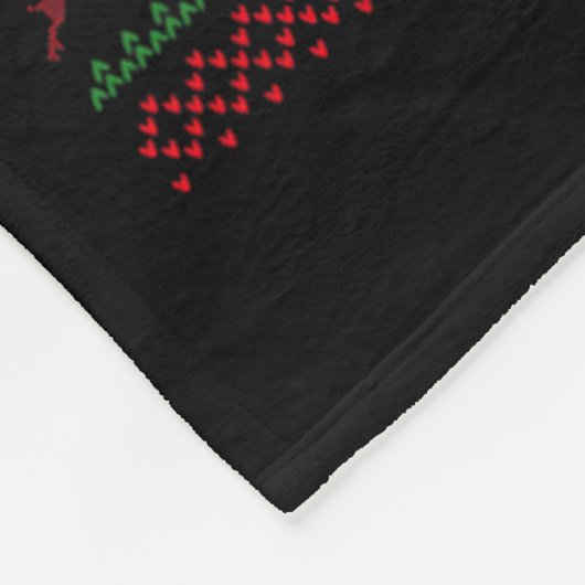 Couverture Polaire Funny Santa Riding Shark Ugly Christmas Sweaters S (Coin)