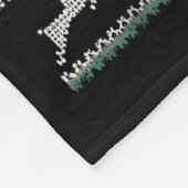 Couverture Polaire Funny Santa Says 67 Ugly Christmas Sweater (Coin)