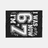 Couverture Polaire Funny Seven Year Old Birthday Design Kids  (Devant (Horizontal))