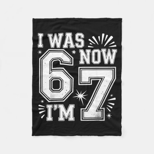 Couverture Polaire Funny Seven Year Old Birthday Design Kids  (Devant)