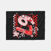 Couverture Polaire Funny Six Seven 6 7 Meme Men Women Kids Valentine (Devant (Horizontal))