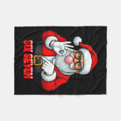 Couverture Polaire Funny Six Seven 6 7 Meme Santa Christmas Shirt Men (Devant (Horizontal))