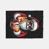 Couverture Polaire Funny Six Seven 6 7 Meme Santa Christmas Shirt Men (Devant (Horizontal))