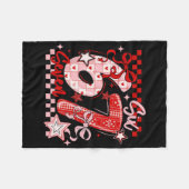 Couverture Polaire Funny Six Seven 6 7 Meme Valentine Girl  (Devant (Horizontal))