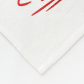 Couverture Polaire Funny Skeleton Stay Sitive Shark Beach Motivationa (Coin)