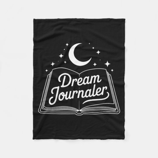 Couverture Polaire Funny Sleep Hygiene Dream Journaling Status Symbol (Devant)