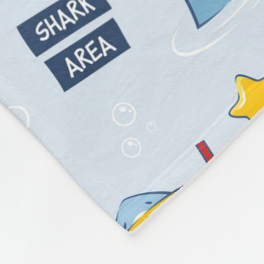 Couverture Polaire Funny Smiling Shark Life Preserver Snorkel Goggles (Coin)