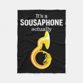 Couverture Polaire Funny Sousaphone Humor For Proud Sousaphonist Marc (Devant)