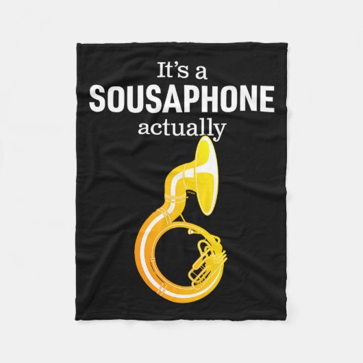 Couverture Polaire Funny Sousaphone Humor For Proud Sousaphonist Marc (Devant)