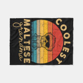 Couverture Polaire Funny Squirrel Christmas Tree Lights Reindeer Sant (Devant (Horizontal))