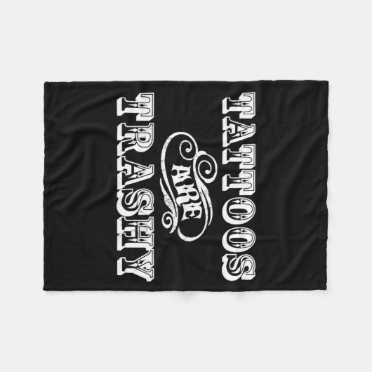 Couverture Polaire Funny Tattoo Quote Design For Gift (Devant (Horizontal))