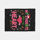 Couverture Polaire Funny Teacher Xmas My Students Stole My Heart Chri (Devant (Horizontal))