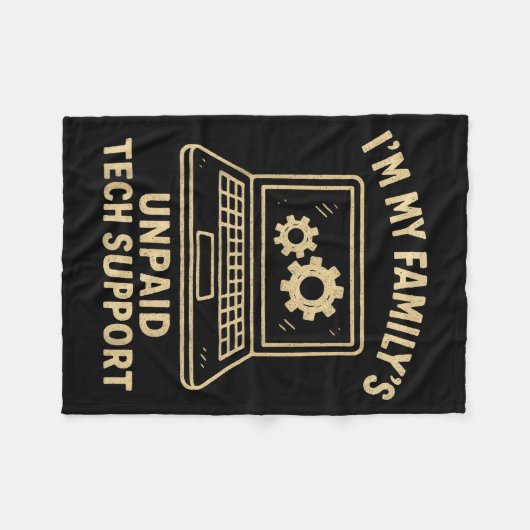 Couverture Polaire Funny Tech Lover Graphic Tee Computer Geek Nerd En (Devant (Horizontal))