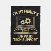 Couverture Polaire Funny Tech Lover Graphic Tee Computer Geek Nerd En (Devant)