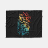 Couverture Polaire Funny Tennessee-ham Mary Anne &amp; Wandas Strawbe (Devant (Horizontal))