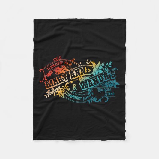 Couverture Polaire Funny Tennessee-ham Mary Anne &amp; Wandas Strawbe (Devant)