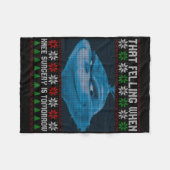 Couverture Polaire Funny That Feeling When Knee Surgery Is Tomorrow U (Devant (Horizontal))