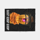 Couverture Polaire Funny The Burnt Peanut Goop Bungulator (Devant (Horizontal))