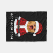 Couverture Polaire Funny The Burnt Peanut Goop Bungulator Christmas (Devant (Horizontal))