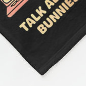 Couverture Polaire Funny Things I Do In My Spare Time Bunny Rabbit Gi (Coin)