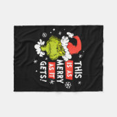 Couverture Polaire Funny This Is As Merry As It Gets Christmas, Sarca (Devant (Horizontal))