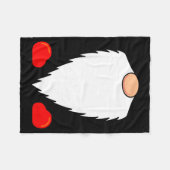 Couverture Polaire Funny Tomte Swedish Gnome Beard Christmas Yule Nis (Devant (Horizontal))