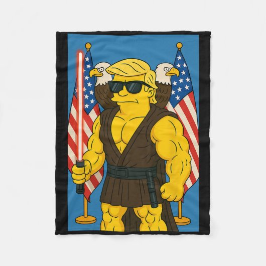 Couverture Polaire Funny Trump May 4th Be With You Vs Vatican Christi (Devant)