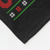 Couverture Polaire Funny Ugly All I Want For Christmas Is A Contemrar (Coin)