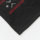 Couverture Polaire Funny Ugly Christmas Cataract Sweater Grandpa Gran (Coin)