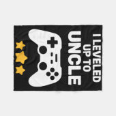 Couverture Polaire Funny Uncle Art For Uncle Men From New Promoted To (Devant (Horizontal))