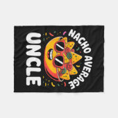 Couverture Polaire Funny Uncle Design For Uncle Men First Time Uncle (Devant (Horizontal))