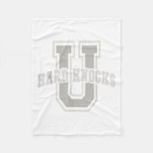 Couverture Polaire Funny University Of Hard Knocks Affirmation Colleg (Devant)