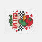 Couverture Polaire Funny Valentine's Day Boy Duck Hunting Call Me Tod (Devant (Horizontal))