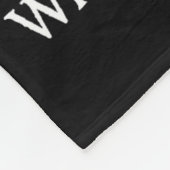 Couverture Polaire Funny Walkie Talkie Wtf Over Radio Operator Quote  (Coin)