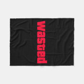 Couverture Polaire Funny Wasted Gaming Insred Wasted Novelty (Devant (Horizontal))