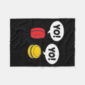 Couverture Polaire Funny Yoyo  (Devant (Horizontal))