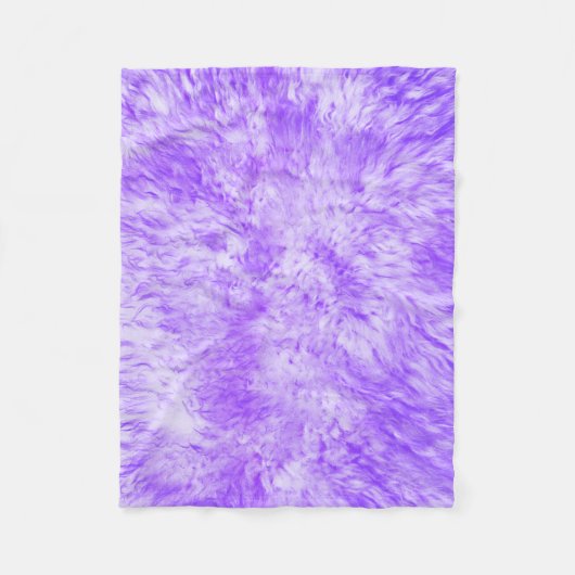 Couverture Polaire Fur pourpre (Devant)