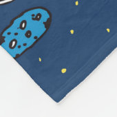 Couverture Polaire fusée cosmos chat cosmonaute (Coin)