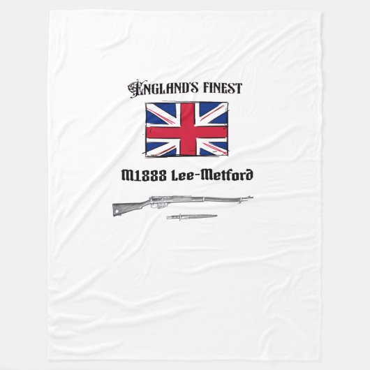 Couverture Polaire Fusil Lee Metford (Devant)