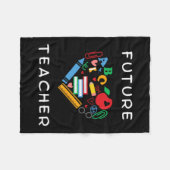 Couverture Polaire Futur enseignant (Devant (Horizontal))