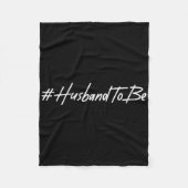 Couverture Polaire Futur époux Fiancé Engagé Marié Futur mari (Devant)