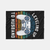 Couverture Polaire Futur mari cool Engagement Hommes Garçons Marié À  (Devant (Horizontal))