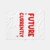 Couverture Polaire Future Ladies Man Current Mamas Boy Valentines D (Devant (Horizontal))