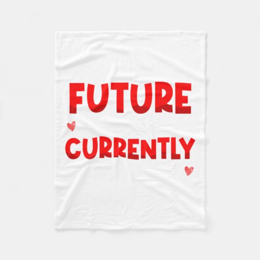 Couverture Polaire Future Ladies Man Current Mamas Boy Valentines D (Devant)